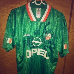 Vintage Ireland soccer jersey